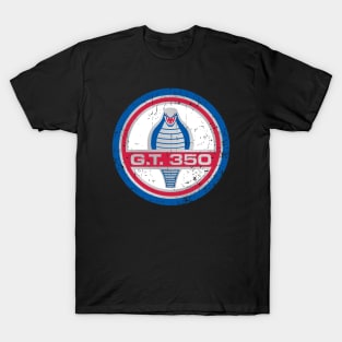 Shelby GT350 badge - worn distressed print T-Shirt